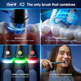 Oral-B iO3 Black electric toothbrush with travel case, imported from the UK