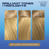 Nice N' Easy light golden blonde hair dye 9G, imported from the UK