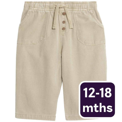 M&S M&S Plain Trouser Neutral Baby Trousers 12-18 Months- Buy online at McGrocer