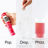 Phizz Mixed Berry hydration effervescent tablets, imported from the UK