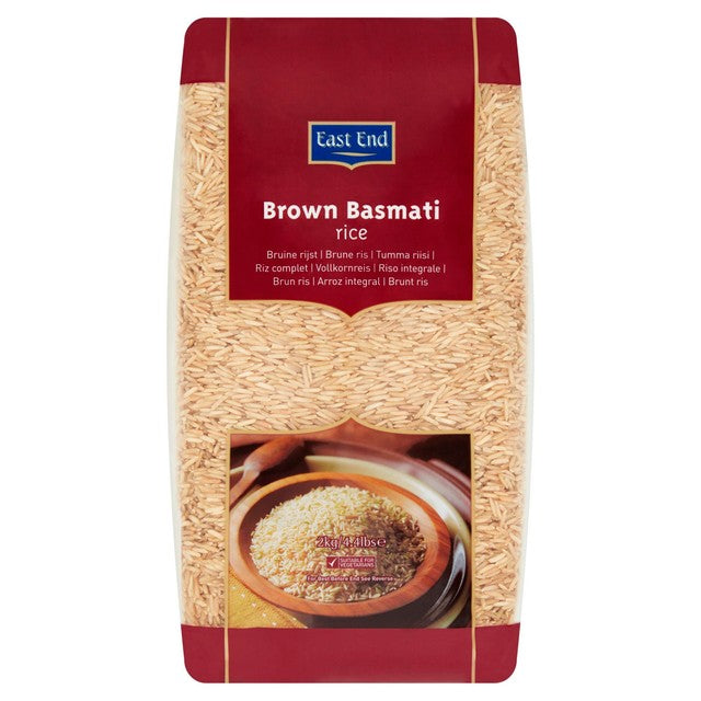 East End brown basmati rice 2kg - British product