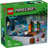 LEGO Minecraft The Warden Encounter building set with 238 pieces, UK version