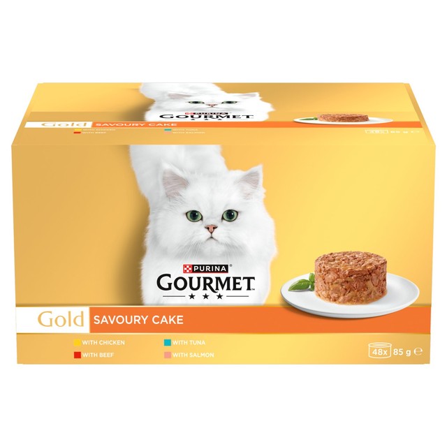 Gourmet Gold Savoury Cake wet cat food (British brand)