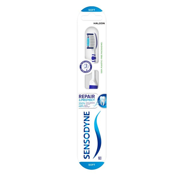 Sensodyne Repair & Protect sensitive teeth soft toothbrush (British brand)