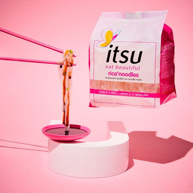 Itsu rice noodles 180g, UK version