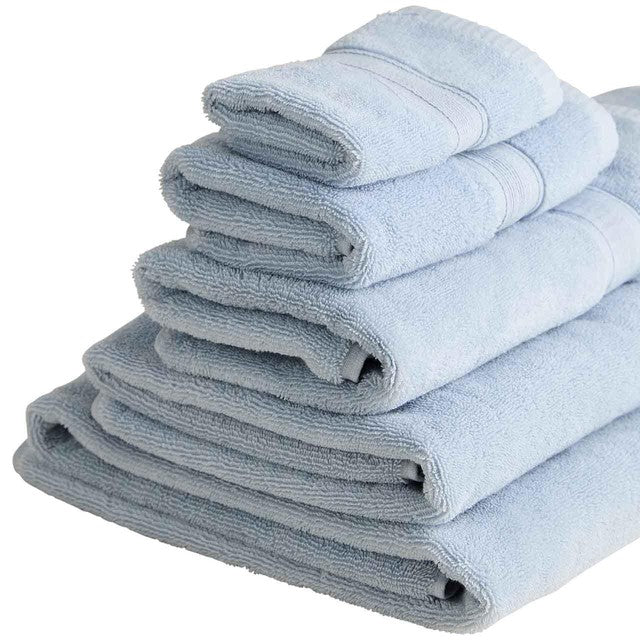 M&S bath sheet pale blue - British product