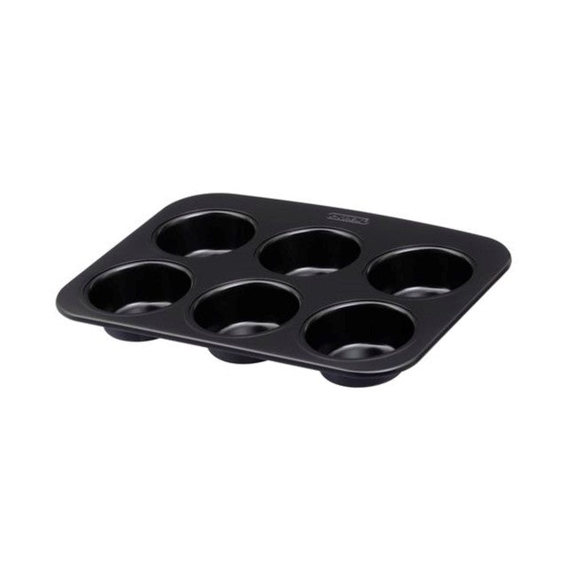 Pyrex Glide 6 cup muffin tin, imported from the UK