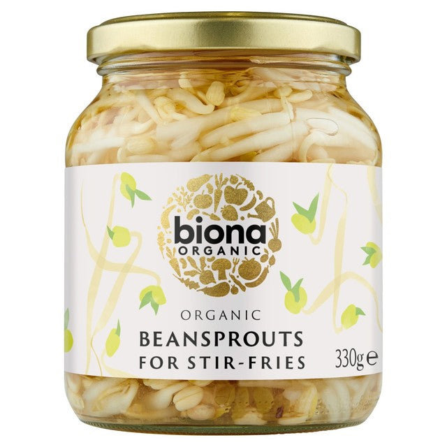 Biona Organic Bean Sprouts 330g - British product