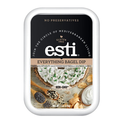 M&S ESTI Everything Bagel Yogurt Dip 226g- Buy online at McGrocer