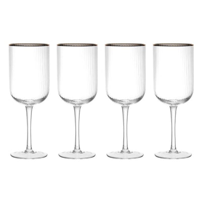 M&S Mikasa Sorrento 4pc White Wine Glasses 400ml- Buy online at McGrocer