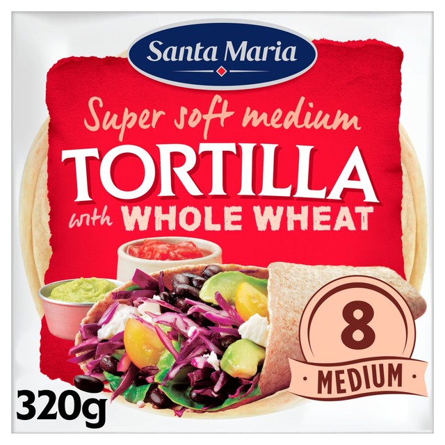 Santa Maria tortillas with whole wheat 8 pack (British brand)