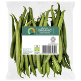 Ocado Organic Green Beans 225g, imported from the UK