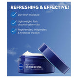 Nivea night face moisturiser for normal skin, imported from the UK