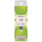 Ocado apple juice not from concentrate 1L, imported from the UK