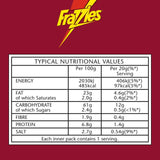 Smiths Frazzles bacon flavour crisps multipack (British brand)
