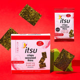 Itsu Seaweed Thins Sweet Soy & Sea Salt Multipack 4 x 5g, UK version