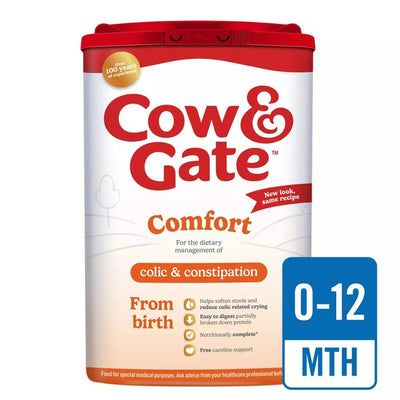 Cow & Gate Comfort Infant Formula Milk Powder from Birth 800g