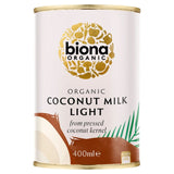 Biona coconut milk light 9% fat 400ml - British product