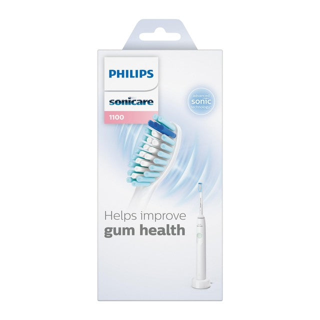 Philips electric toothbrush Series 1100 White Mint Sensitive, imported from the UK