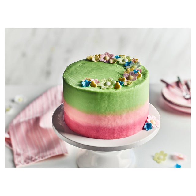 Dr. Oetker mini wafer flowers cake decorations 40 pack - British product