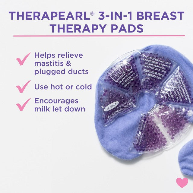 Lansinoh TheraPearl 3-in-1 breast therapy packs, UK version
