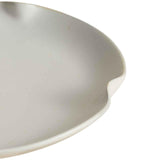 M&S scallop side plate cream stoneware (British brand)