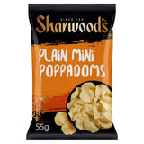 Sharwood's Plain Mini Poppadoms 55g (British brand)