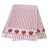 Samuel Lamont Tea Towel Strawberry 50x70cm, imported from the UK