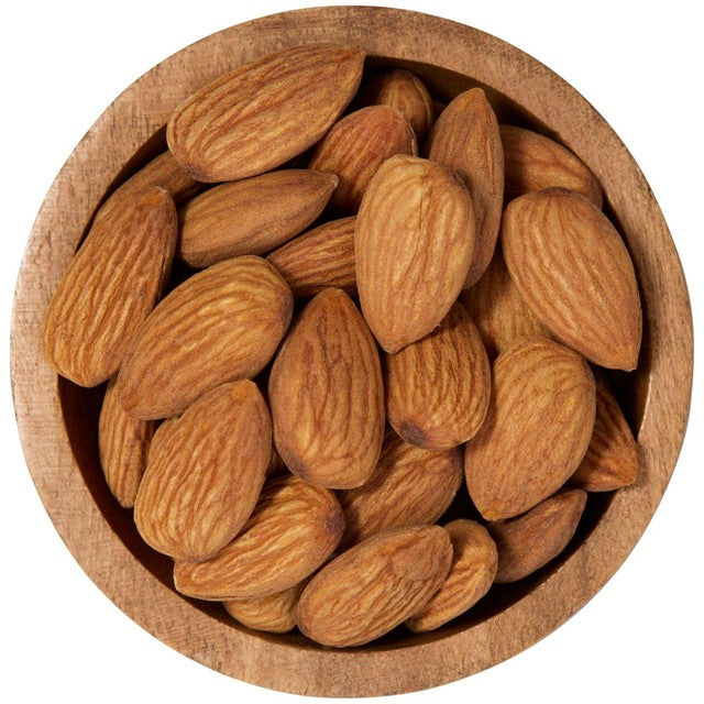 Palm & Vine whole natural almonds, imported from the UK