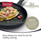 Prestige 9× Tougher Aluminium Non-Stick All Hob Wok 29cm, imported from the UK