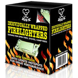 Big K individually wrapped firelighters 18 pack - British product