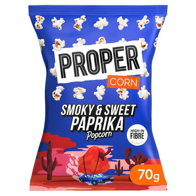 M&S Propercorn Smoky & Sweet Paprika Popcorn Snack 70g- Buy online at McGrocer