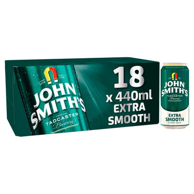 John Smiths Extra Smooth Ale Bokser 18 x 440ml