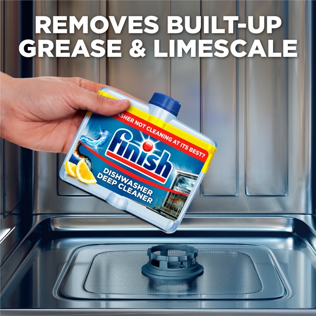 Finish dishwasher cleaner lemon scent 250ml - British product