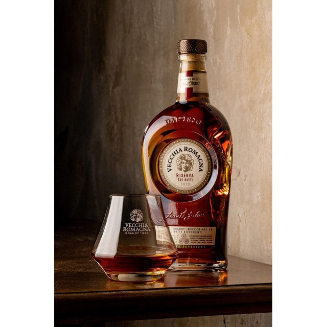 Vecchia Romagna Riserva Tre Botti 1820 brandy 70cl (British brand)
