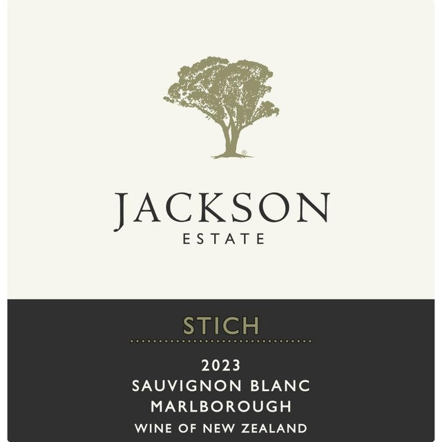 Jackson Estate Stich Sauvignon Blanc white wine 75cl, UK version