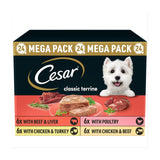 Cesar wet dog food trays mixed selection 24 x 150g - British product
