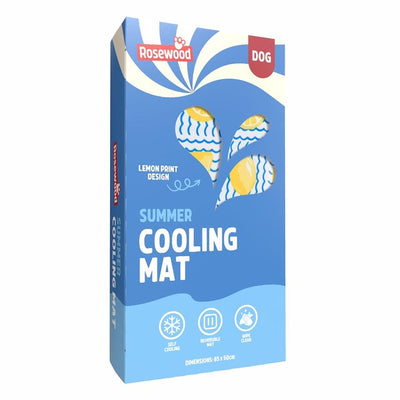 M&S Rosewood Lemon Cool Mat Dog Cooling Mat- Buy online at McGrocer