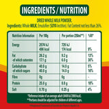 Nido full cream milk powder 900g, imported from the UK