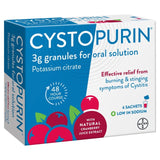 Canesten Cystopurin granules with natural cranberry juice extract 6 sachets - British product