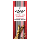 Crosta & Mollica Sesame & Seeds Grissini 140g - British product