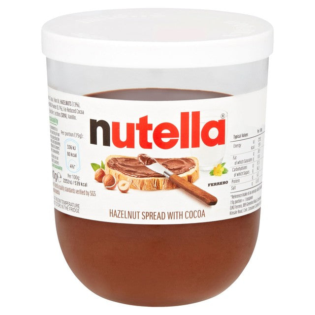 Nutella hazelnut chocolate spread 200g, imported from the UK