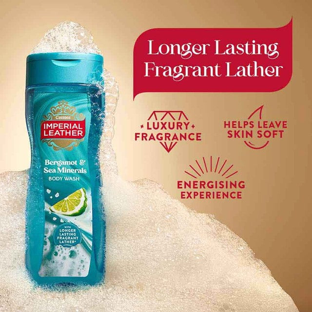 Imperial Leather Bergamot shower gel (British brand)