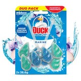 Toilet Duck Marine toilet rim block 2 x 39g - British product