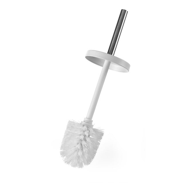 Beldray white round metal toilet brush, imported from the UK