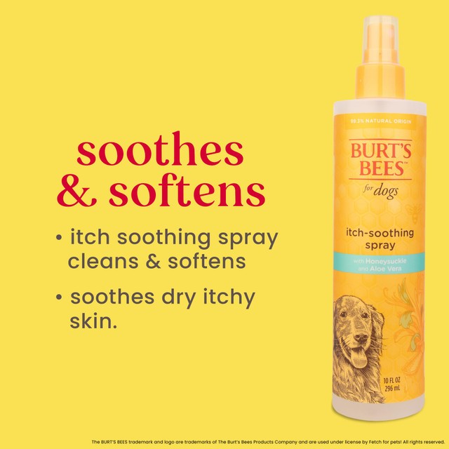 Burt's Bees Itch Soothing Spray for Dogs 284ml - British product