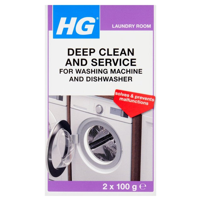 HG appliance descaler for washing machine and dishwasher 200g, UK version