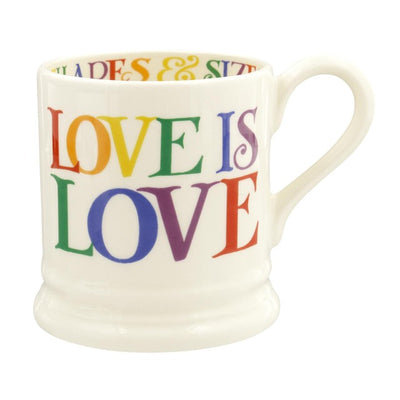 M&S Emma Bridgewater Rainbow Toast Love is Love Mug 1/2 Pint- Buy online at McGrocer
