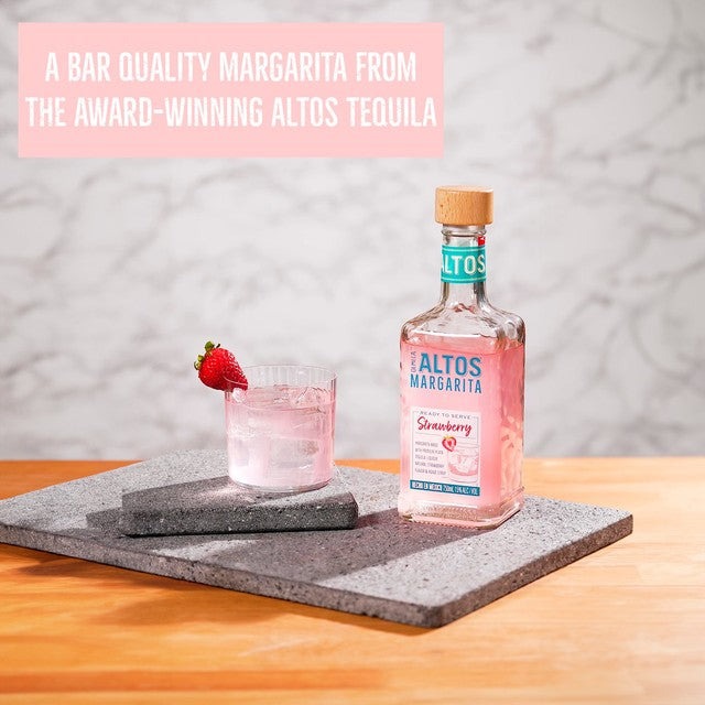 Altos Tequila Strawberry Margarita 75cl, importiert aus Großbritannien