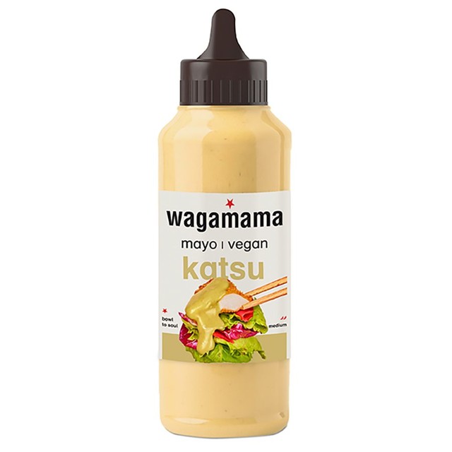 Wagamama katsu mayo vegan condiment, UK version